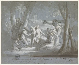 Telemachus and Calypso Playing with an Amor