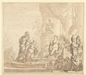 Aeneas with Dido