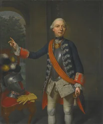Portrait of Friedrich Wilhelm Ernst, Count of Schaumburg-Lippe 1724-1777, 1763