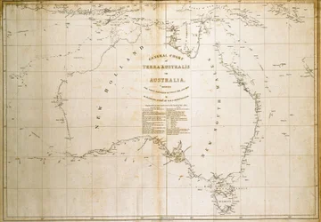 Chart of Terra Australis (Australia)