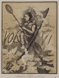 Illustration from The Tomahawk magazine