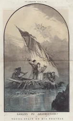 Sailing to Destruction! or, Young Spain on His Travels