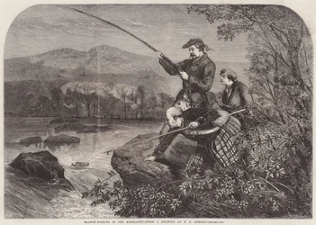 Salmon-Fishing in the Highlands