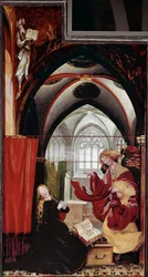 The Annunciation, Altarpiece of Issenheim