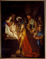 The Adoration of the Magi, 17th century, sun, 1.81x2.35 m, Toulouse, Musée des Augustins