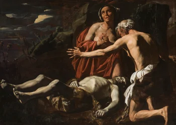 Adam and Eve Mourn the Death of Abel
