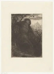 Woman Under a Tree