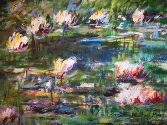 Vibrant Water Lilies