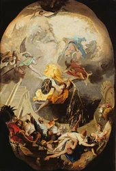 The Dominican Order Overcoming Heresy, 1750