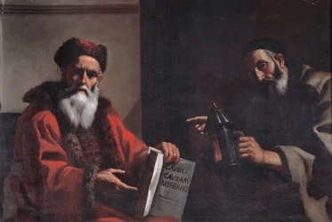 Diogenes and Plato, 1649