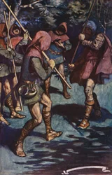 Illustration for Ivanhoe by Sir Walter Scott