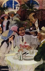 Visit to Baghdad: At the Restaurant