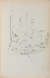 Italian Sketchbook: Gondola Page 40, 1898-1899