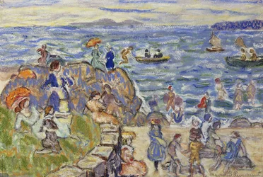 Massachusetts Beach Scene
