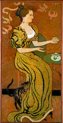 Lady at the Tea-Table