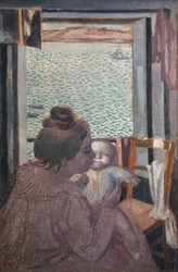 Motherhood at Window