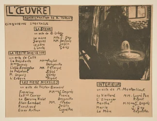 Programme of the Theatre of L