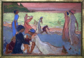 September Evening on the Beach of Trestignel