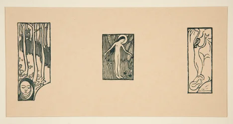 Sheet of Woodcuts from L