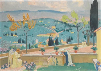 The Annunciation in Fiesole
