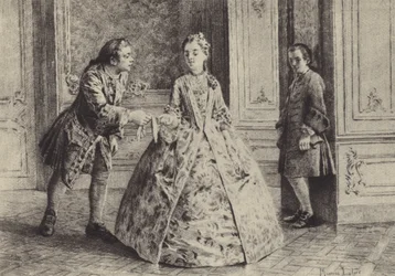 Illustration for Book III of Les Confessions de Jean-Jacques Rousseau