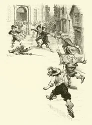 Illustration for The Three Musketeers
