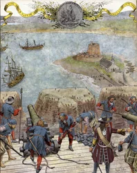 War of the League of Augsburg: defeat of the English and Dutch fleets before Camaret (Battle of Camaret), June 18