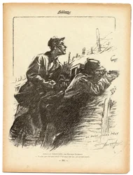 La Baionnette, Satirical in B & W