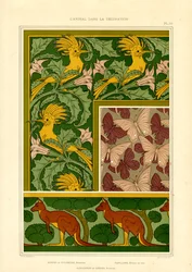 Exotic Animal Motifs: Cockatoos, Butterflies and Kangaroos