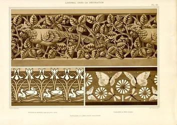 Ornamental Friezes with Animal Motifs