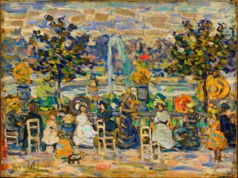 In Luxembourg Gardens
