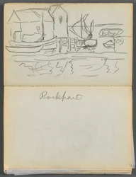 Sketchbook - The Granite Shore Hotel, Rockport, page 028 & 29: "Rockport"