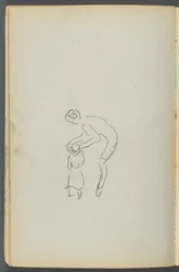 Sketchbook: The Granite Shore Hotel, Rockport, Mother and Child (page 050)