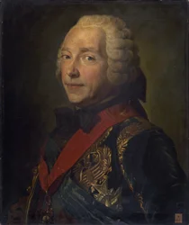 Portrait of Charles Louis Auguste Fouquet, duc de Belle-Isle 1684-1761