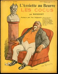 Cover of The Butter Plate, number 333, Satirical in Colors
