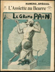 Cover of The Butter Plate, number 465, Satirical in Colors