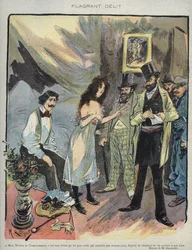 Illustration of Maurice Radiguet for the French Magazine 