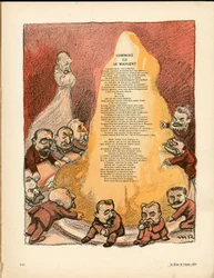 The Butter Plate, number 195, Satirical in Colors