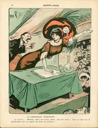 The Butter Plate, number 473, Satirical in Colors