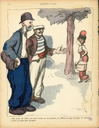 The Butter Plate, number 494, Satirical in Colors