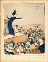The Butter Plate, number 494, Satirical in Colors