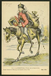 Postcard, Satirical in Colours