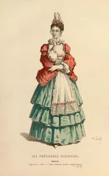 Costume for the role of Madelon, c.1868