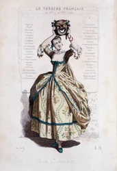 Personification of the commedia dell