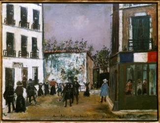 Arrest on Montmartre