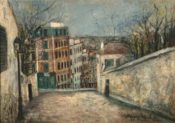 Rue Du Mont-Cenis in Montmartre