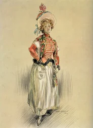 Mlle. Bresil - Role de Mlle. Senedor. - La Montansier