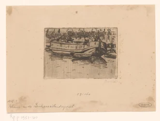 Boat in the Bickersgracht, Amsterdam