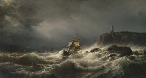 Wreck on the Isle of Jersey (1862)