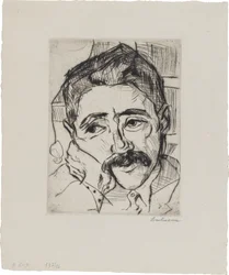 Portrait of Walter Carl (1884-1956)
